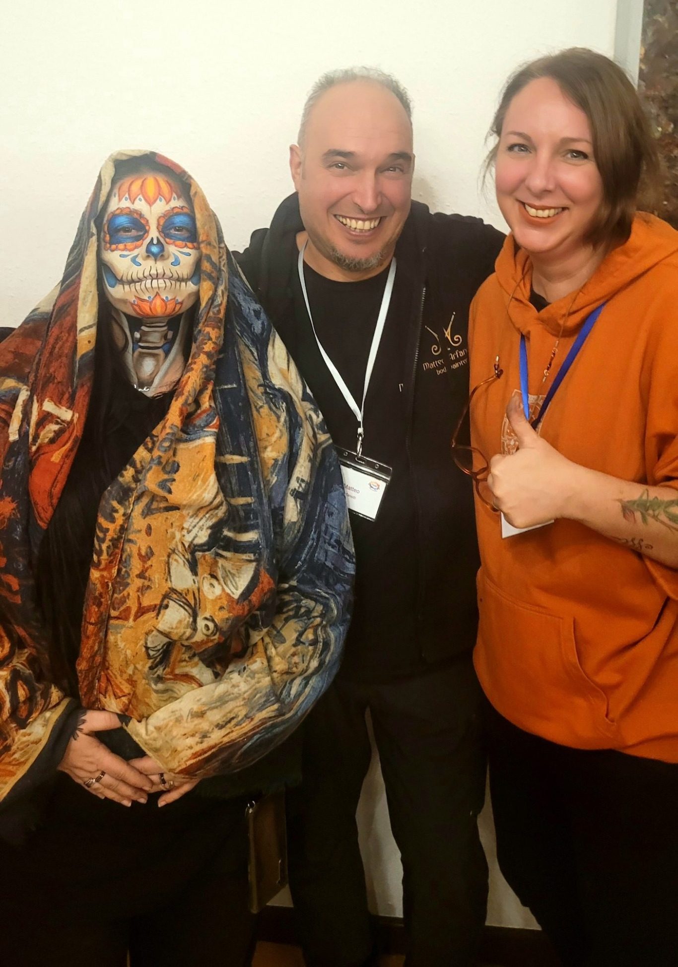 Mit dem Face & Bodypaiting Meister Matteo Arfanotti Mit dem Face & Bodypaiting Meister Matteo Arfanotti